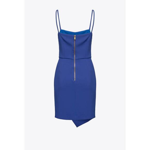 NEW PINKO almira crepe dress in purple - Picture 5 of 5